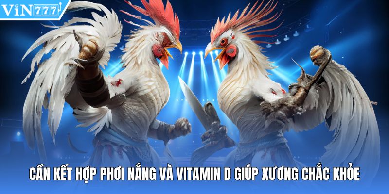 Cần kết hợp phơi nắng và vitamin D giúp xương chắc khỏe