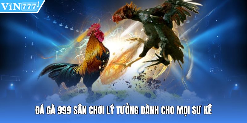 Đá gà 999 sân chơi lý tưởng dành cho mọi sư kê