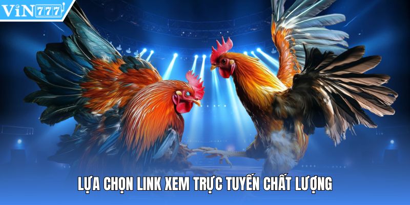 Lựa chọn link xem trực tuyến chất lượng