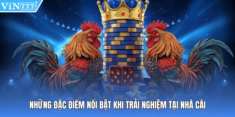 Những đặc điểm nổi bật khi trải nghiệm tại nhà cái